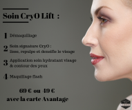 Soin-CryO-Lift le comptoir du visage