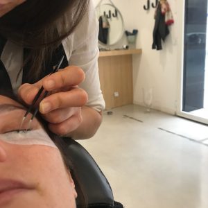 extension de cils le comptoir du visage