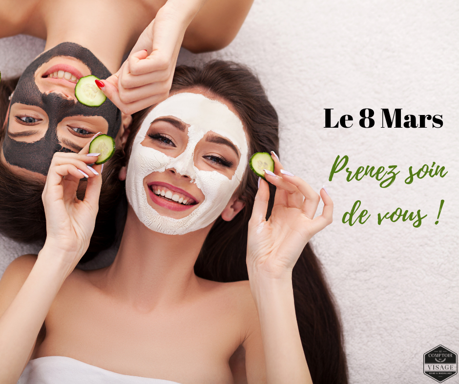 Votre gommage ou masque visage offert le 8 Mars !