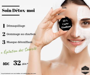 promo etudiant le comptoir du visage