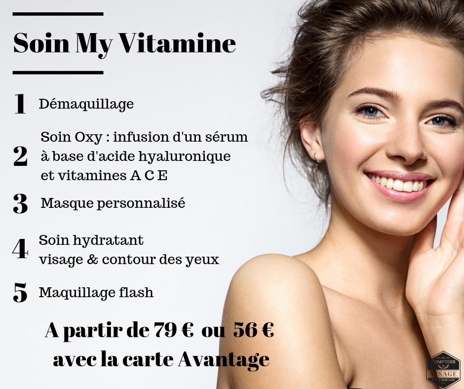 Soin visage hydratant My Vitamine - Le Comptoir du Visage